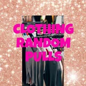CLOTHING LIVE RANDOM PULLS